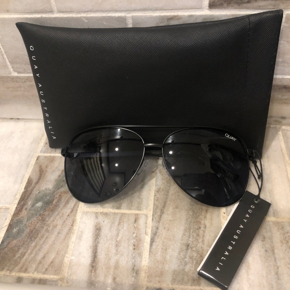 Quay Aviator Sunglasses